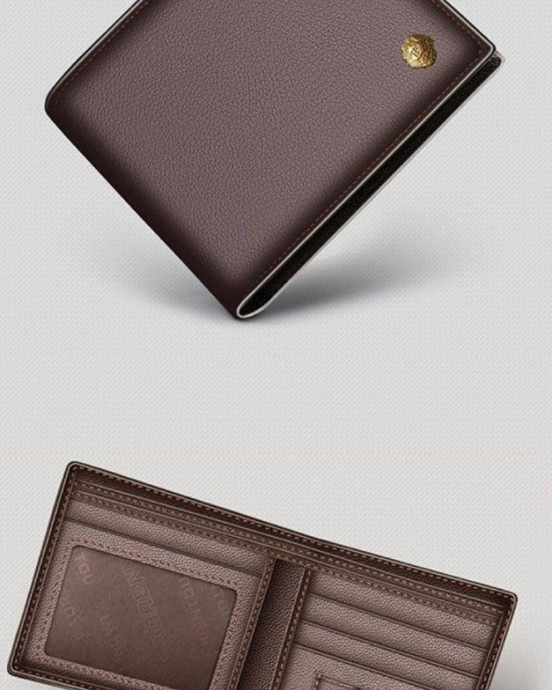 MEN BROWN WALLET GENUINE LEATHER MEN BROWN WALLET GENUINE LEATHER