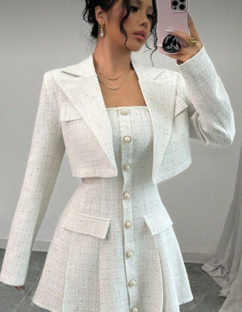 White Dress Jacket Set White Dress Jacket Set