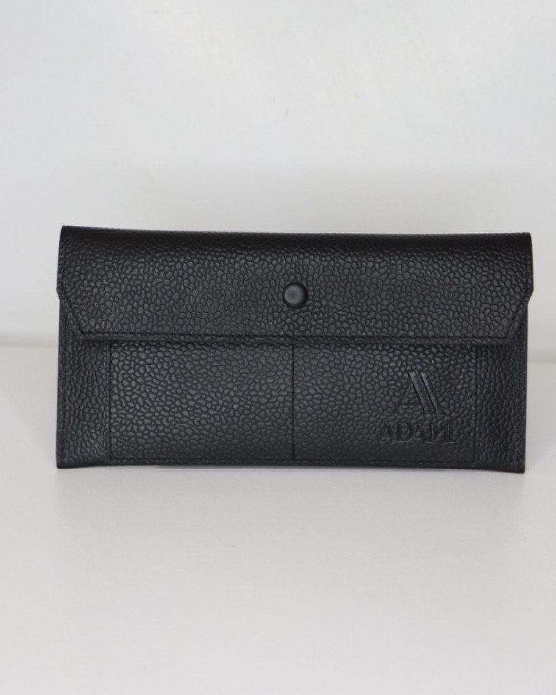 Adami Genuine Leather Men’s Black Wallet