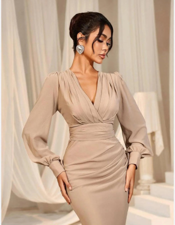 Champagne Evening Gown Champagne Evening Gown