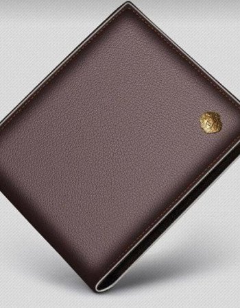 MEN BROWN WALLET GENUINE LEATHER