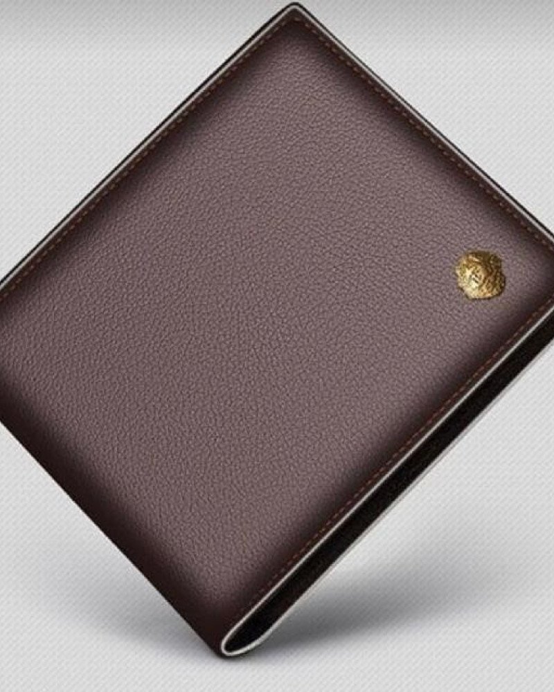 MEN BROWN WALLET GENUINE LEATHER