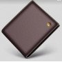 MEN BROWN WALLET GENUINE LEATHER