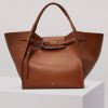 WOMEN’S BROWN SHOULDER BAG GENUINE LEATHER